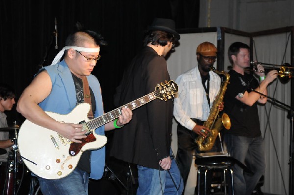 Bus Stop Stallions at La Zona Rosa, Austin, Texas