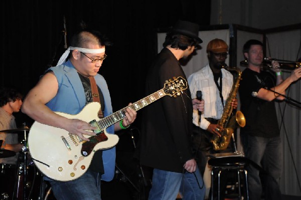 Bus Stop Stallions at La Zona Rosa, Austin, Texas