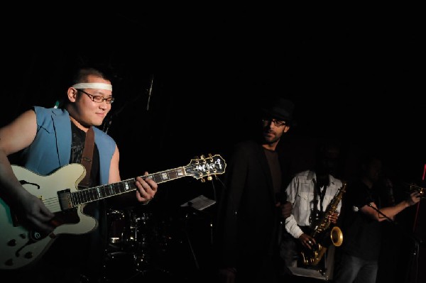 Bus Stop Stallions at La Zona Rosa, Austin, Texas