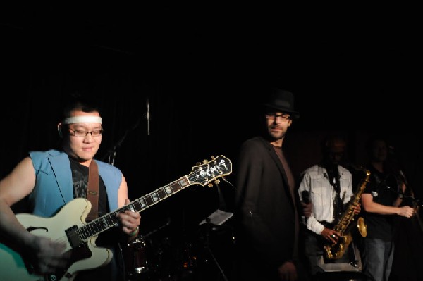 Bus Stop Stallions at La Zona Rosa, Austin, Texas