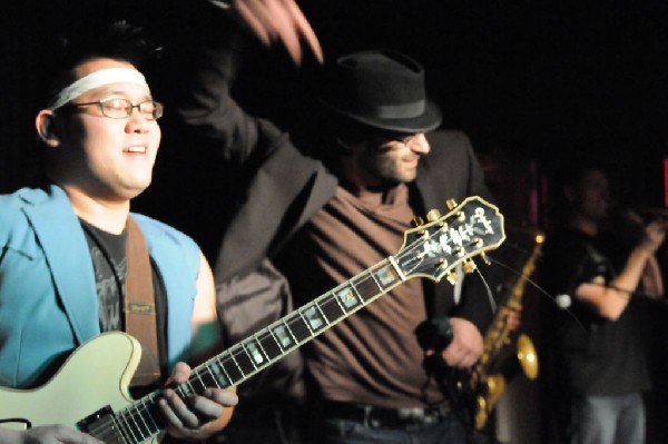 Bus Stop Stallions at La Zona Rosa, Austin, Texas