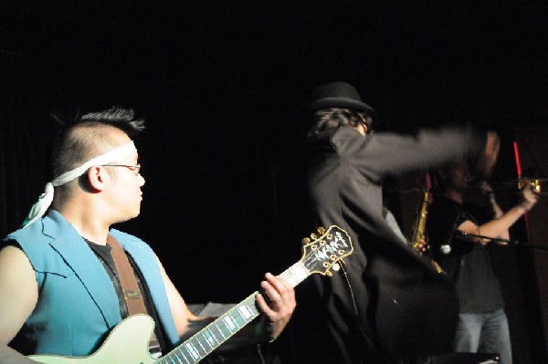 Bus Stop Stallions at La Zona Rosa, Austin, Texas