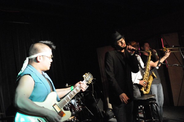 Bus Stop Stallions at La Zona Rosa, Austin, Texas