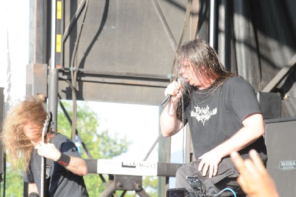 Cannibal Corpse at the Mayhem Festival 2009 at the AT&T Center, San Ant