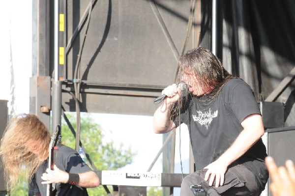 Cannibal Corpse at the Mayhem Festival 2009 at the AT&T Center, San Ant