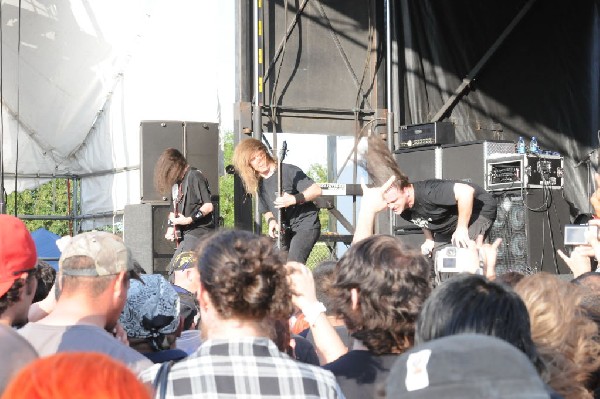 Cannibal Corpse at the Mayhem Festival 2009 at the AT&T Center, San Ant