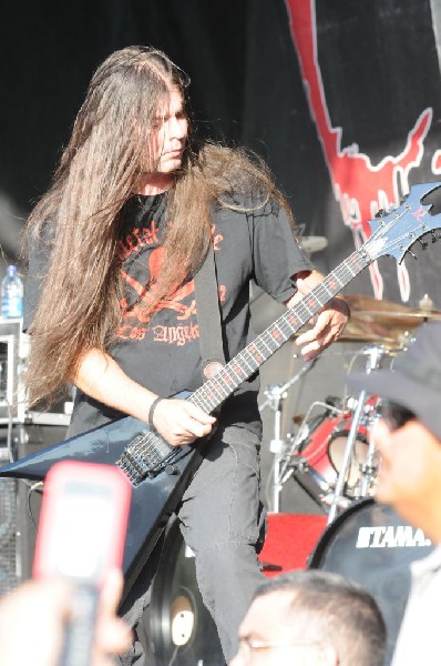 Cannibal Corpse at the Mayhem Festival 2009 at the AT&T Center, San Ant