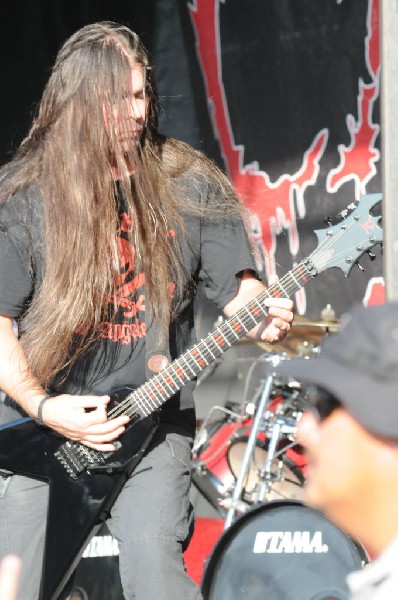Cannibal Corpse at the Mayhem Festival 2009 at the AT&T Center, San Ant