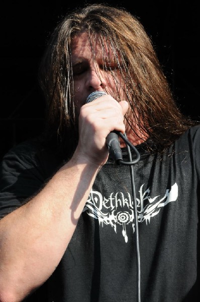 Cannibal Corpse at the Mayhem Festival 2009 at the AT&T Center, San Ant