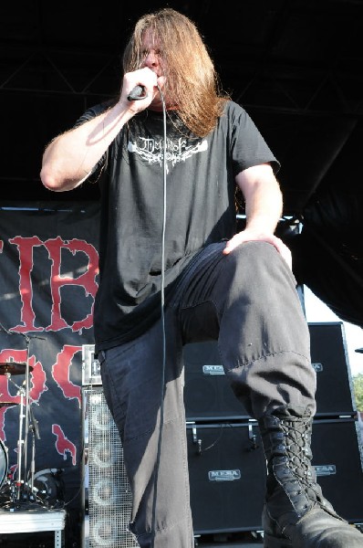 Cannibal Corpse at the Mayhem Festival 2009 at the AT&T Center, San Ant