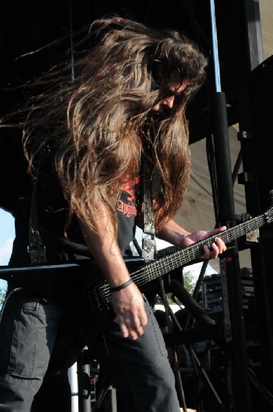 Cannibal Corpse at the Mayhem Festival 2009 at the AT&T Center, San Ant