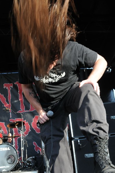 Cannibal Corpse at the Mayhem Festival 2009 at the AT&T Center, San Ant