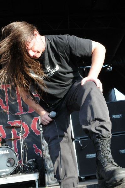 Cannibal Corpse at the Mayhem Festival 2009 at the AT&T Center, San Ant