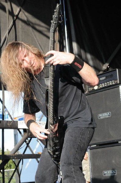 Cannibal Corpse at the Mayhem Festival 2009 at the AT&T Center, San Ant