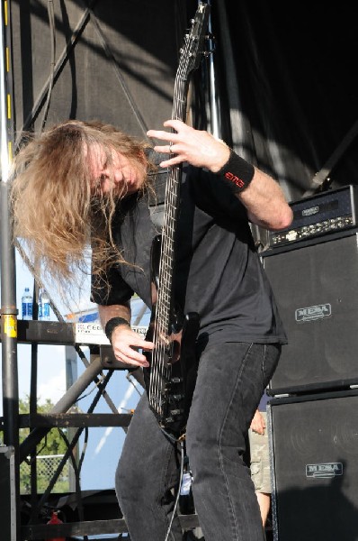 Cannibal Corpse at the Mayhem Festival 2009 at the AT&T Center, San Ant