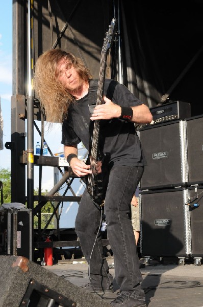 Cannibal Corpse at the Mayhem Festival 2009 at the AT&T Center, San Ant
