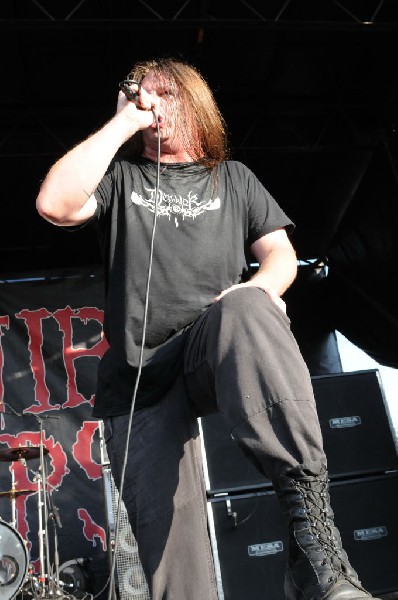 Cannibal Corpse at the Mayhem Festival 2009 at the AT&T Center, San Ant