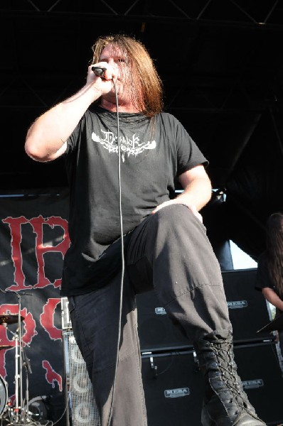 Cannibal Corpse at the Mayhem Festival 2009 at the AT&T Center, San Ant