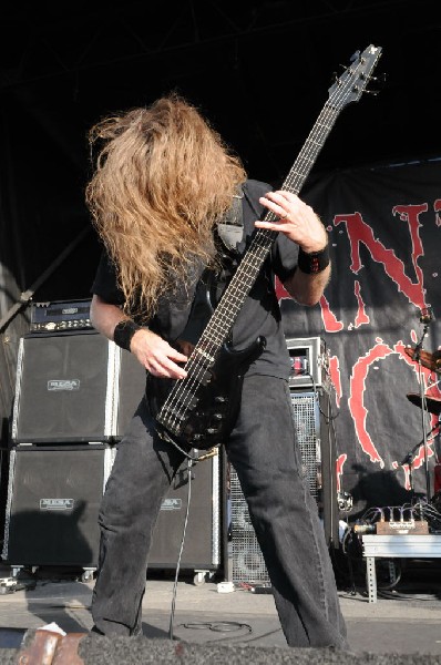 Cannibal Corpse at the Mayhem Festival 2009 at the AT&T Center, San Ant