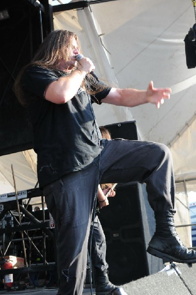 Cannibal Corpse at the Mayhem Festival 2009 at the AT&T Center, San Ant