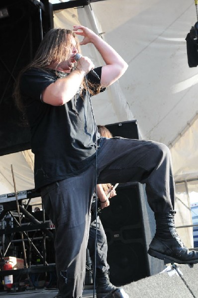 Cannibal Corpse at the Mayhem Festival 2009 at the AT&T Center, San Ant