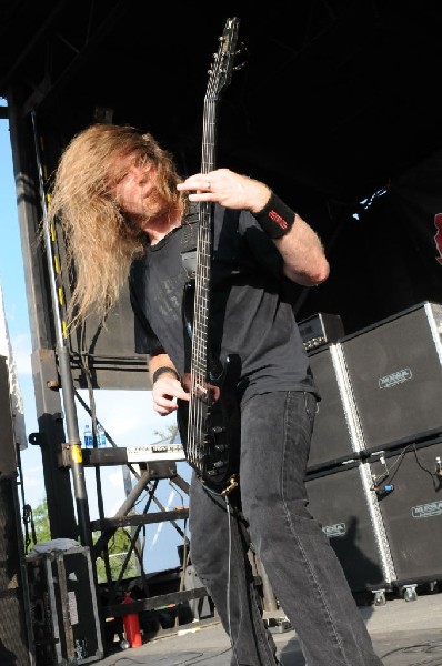 Cannibal Corpse at the Mayhem Festival 2009 at the AT&T Center, San Ant