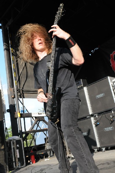 Cannibal Corpse at the Mayhem Festival 2009 at the AT&T Center, San Ant