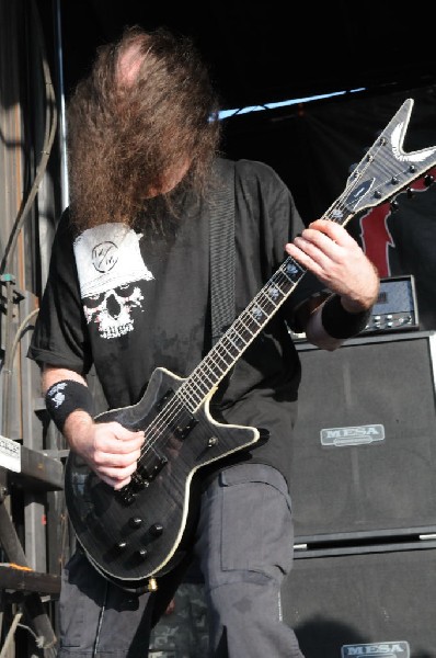 Cannibal Corpse at the Mayhem Festival 2009 at the AT&T Center, San Ant