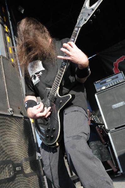 Cannibal Corpse at the Mayhem Festival 2009 at the AT&T Center, San Ant