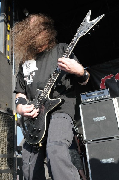 Cannibal Corpse at the Mayhem Festival 2009 at the AT&T Center, San Ant