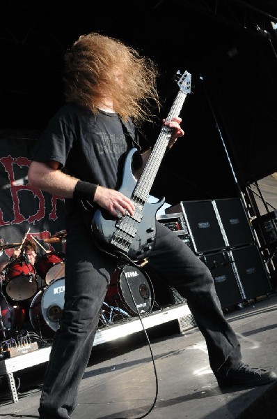 Cannibal Corpse at the Mayhem Festival 2009 at the AT&T Center, San Ant