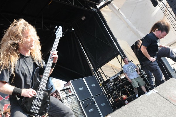 Cannibal Corpse at the Mayhem Festival 2009 at the AT&T Center, San Ant