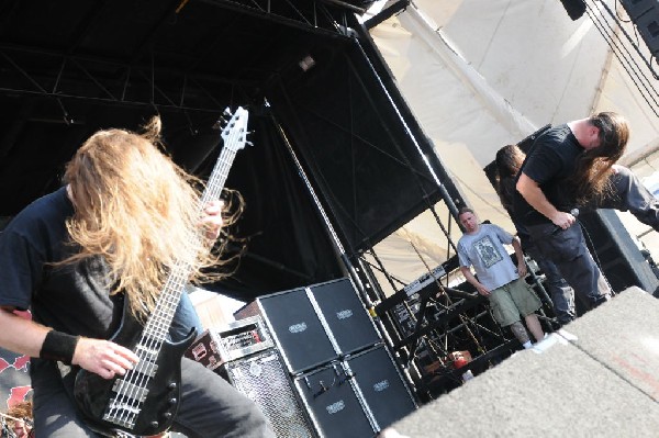 Cannibal Corpse at the Mayhem Festival 2009 at the AT&T Center, San Ant