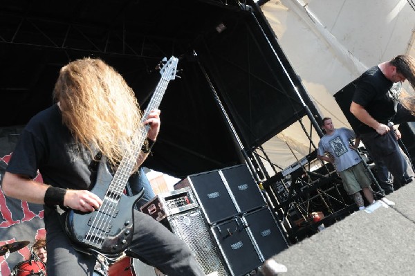Cannibal Corpse at the Mayhem Festival 2009 at the AT&T Center, San Ant
