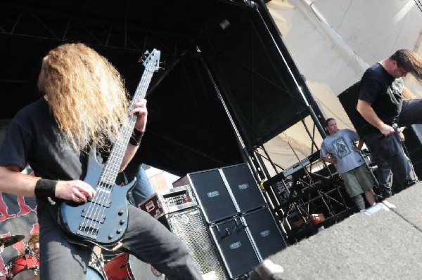 Cannibal Corpse at the Mayhem Festival 2009 at the AT&T Center, San Ant