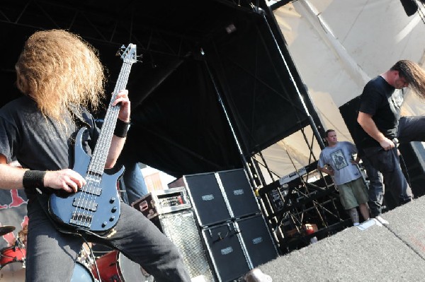 Cannibal Corpse at the Mayhem Festival 2009 at the AT&T Center, San Ant