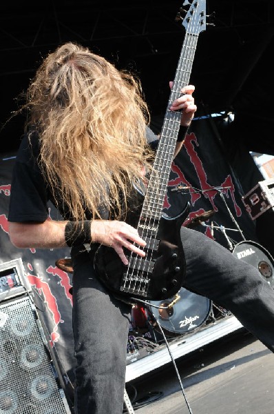 Cannibal Corpse at the Mayhem Festival 2009 at the AT&T Center, San Ant