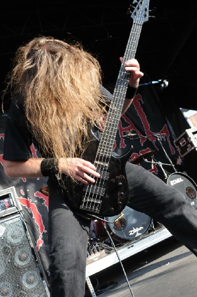 Cannibal Corpse at the Mayhem Festival 2009 at the AT&T Center, San Ant