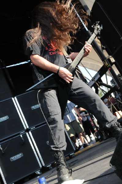 Cannibal Corpse at the Mayhem Festival 2009 at the AT&T Center, San Ant