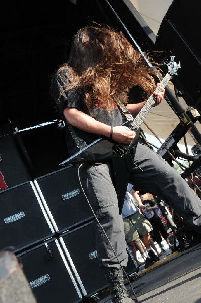 Cannibal Corpse at the Mayhem Festival 2009 at the AT&T Center, San Ant