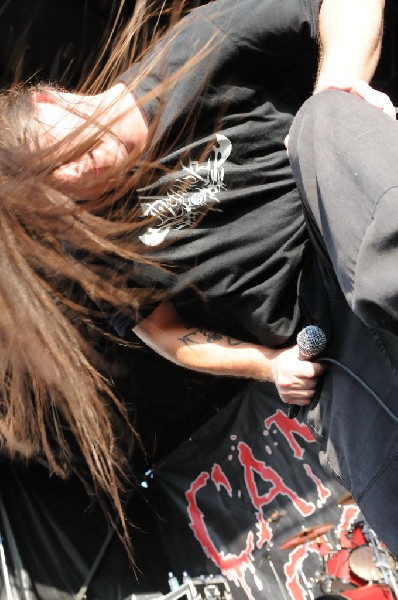 Cannibal Corpse at the Mayhem Festival 2009 at the AT&T Center, San Ant