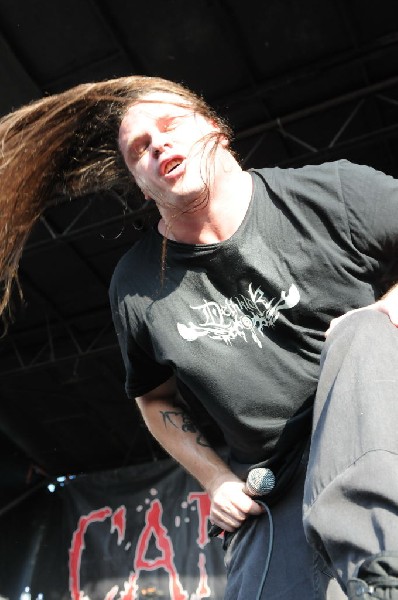 Cannibal Corpse at the Mayhem Festival 2009 at the AT&T Center, San Ant