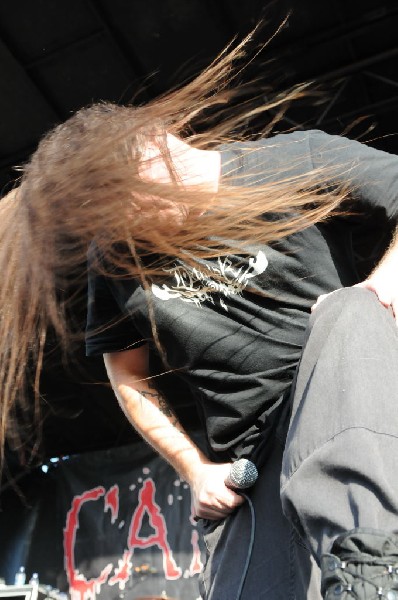 Cannibal Corpse at the Mayhem Festival 2009 at the AT&T Center, San Ant