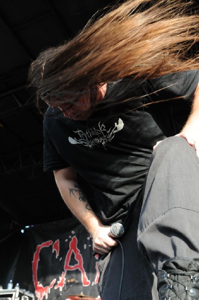 Cannibal Corpse at the Mayhem Festival 2009 at the AT&T Center, San Ant