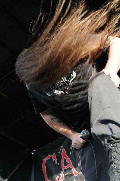 Cannibal Corpse at the Mayhem Festival 2009 at the AT&T Center, San Ant