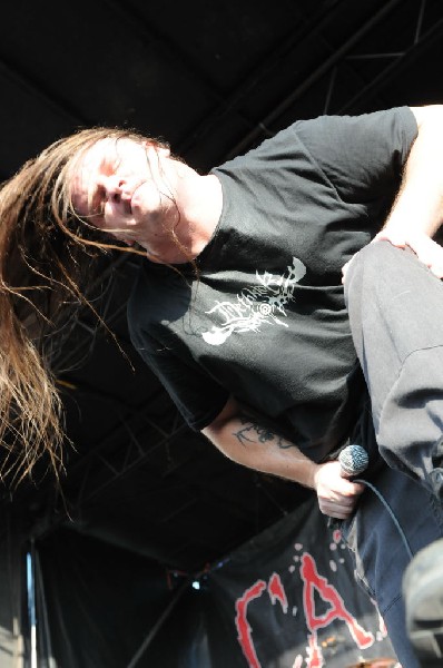 Cannibal Corpse at the Mayhem Festival 2009 at the AT&T Center, San Ant