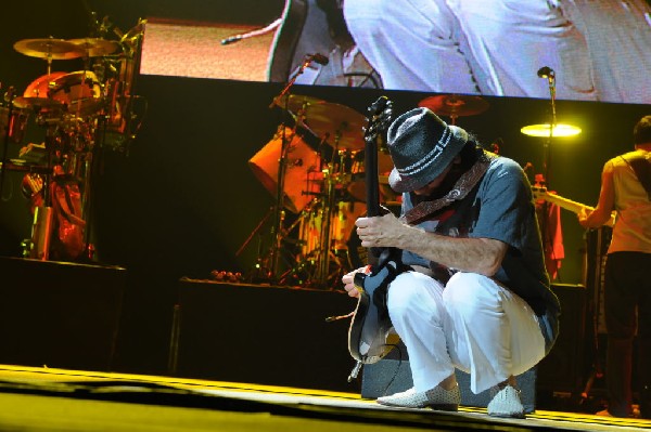 Carlos Santana at the Verizon Wireless Amphitheater