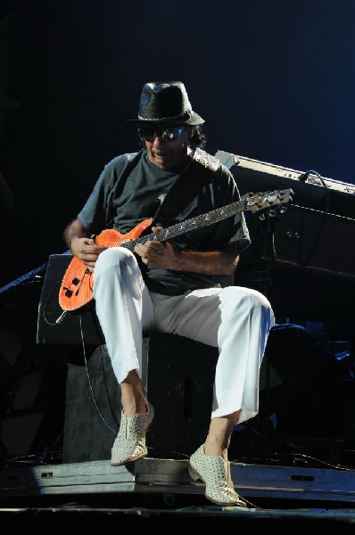 Carlos Santana at the Verizon Wireless Amphitheater