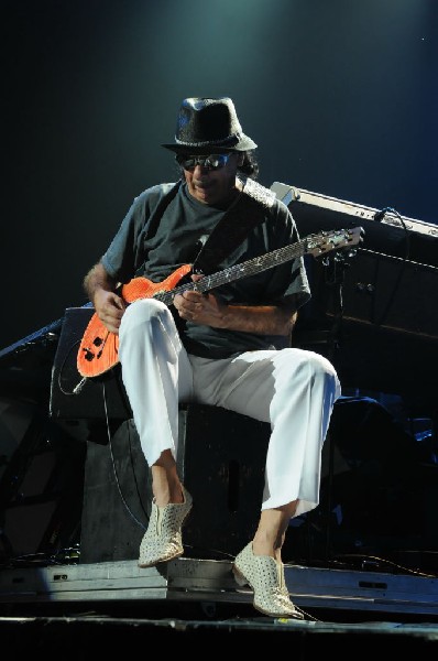 Carlos Santana at the Verizon Wireless Amphitheater