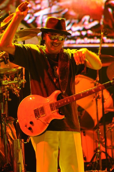 Carlos Santana at the Verizon Wireless Amphitheater